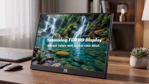 O.SHINE 11.6-Inch Ultra-Slim Portable Monitor Full HD 1080P USB-C HDMI Plug & Play Second Screen for Laptop PC & Gaming