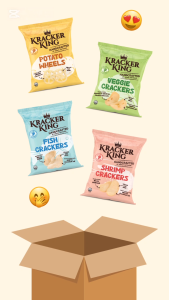 KrackerKing The Good Times Snack Box [8 pkts x 25g]