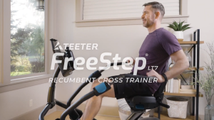 AIBI TEEETER FreeStep LT7 Recumbent Cross Trainer