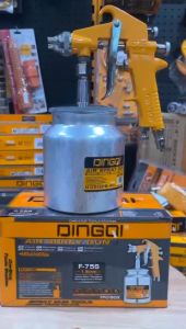 DINGQI Alat Semprot Cat Spray Gun Bawah 121001 121002 121004