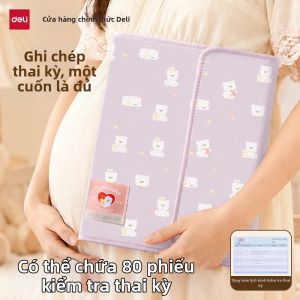 deli | Pregnancy Check-up Record Book Portable