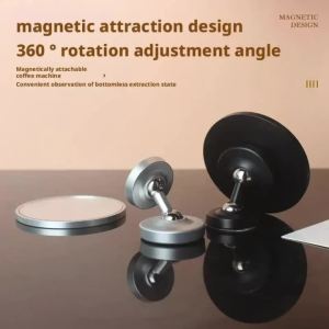 Coffee Extraction Mirror with 360° Rotation Magnetic High Definition Reflective Lens for Espresso Machine Barista Accessories