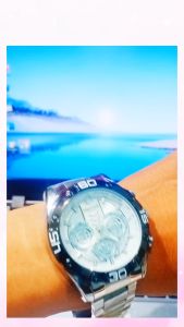 TOP MEWAH ELEGAN: Jam Tangan Pria Anti Air & Diameter 45cm