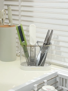 แปรงทำความสะอาดอเนกประสงค์แบบ แปรงทําความสะอาดห้องครัว แปรงทำความสะอาดมีด ด้ามจับที่ให้ความสบาย อุปกรณ์ทำความสะอาดห้องครัว