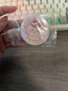 Bandai | Huy Hiệu Hachiware Usagi Momonga - Họa Tiết Hoạt Hình Dễ Thương Trang Trí ACG Cho Túi Xách Hoặc Quần Áo Thích Hợp Cho Lứa Tuổi Từ 14 Trở Lên