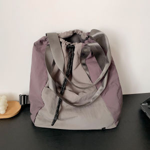 New 2025 Waterproof Multi-Functional Double Shoulder Tote Bag for Sports Commuting Climbing Computer Bag Large Capacity Oxford Cloth