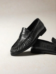 Belle | Recommendation Easy-on Leather Loafer Shoes