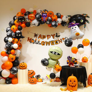 BOO halloween SET balloon wedding decoration birthday decoration aluminum film balloon party supplies festival children fun red blue partyneeds birthday decor anniversary balloon partysupplies events decor DIY