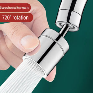 720° Universal Rotation Faucet Extender Dual Mode Sprayer Head Kitchen Robot Arm Extension Taps Bathroom Swivel Faucet
