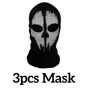 Ghost Style Skull Balaclava Tactical Cotton Face Mask For Military Cosplay Motorcycle Skiing Call Of Duty Halloween Party Gear