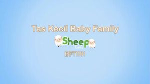 Baby Family BFT1101 Tas Kecil Sheep Series - tas Perlengkapan Bayi - Tas Bayi Kecil 24CM X 10CM X 23CM