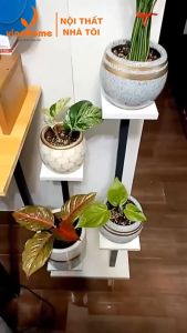 VNH-541 Kệ đôn để chậu hoa chậu cây cảnh 3 tầng 4 tầng trang trí trong nhà phòng khách ban công...