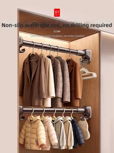 ZHIFAN | Adjustable No-Drilling Stainless Steel Hanging Support Rod