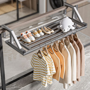 Adjustable Outdoor Window Drying Rod