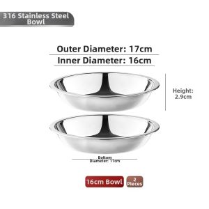 Durable Food Grade Stainless Steel Plate