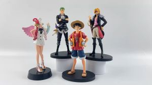 ของเล่นตัวตุ๊กตาอะนิเมะรูปปั้นฟิกเกอร์ PVC ในประเทศสำหรับเด็กรูปการ์ตูน โone piece figureมเดลวันพีช