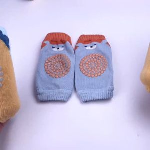 Tất cotton nguyên chất cho bé tập bò tất tập bò thoáng khí chống trơn trượt (không chứa chất huỳnh quang)