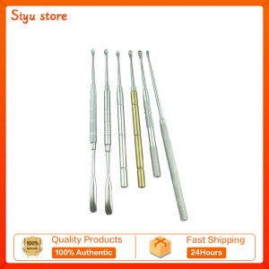Nasal Spatula Double-end Single-end Nasal Bone Curette Cosmetic Plastic Surgery Surgical Operating Instrument Stainless Spatula