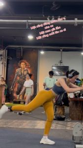 Quấn Cổ Chân Tập Gym Tập Chân Mông Với Cáp  Aolikes 7129