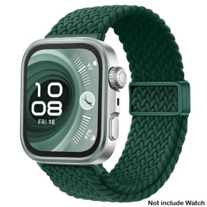 Magnetic Nylon Braided Loop Strap For Huawei Watch Fit 3/4/5 Strap Adjustable Comfortable Bracelet For Huawei Watch Fit 5/4 Pro