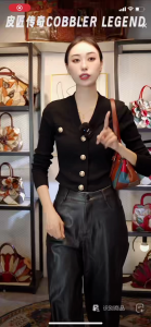 Womens Shoulder Bag Color Block Patchwork Genuine Leather Large Wallet and Handbag Casual Crossbody Bag