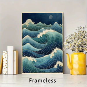 500/1000/1200/2000PCS Jigsaw Puzzle Japanese Ukiyo e Ocean Wave Art For Adults Great Weekend Relaxation And Family Fun
