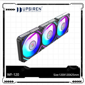 UPSIREN WF-120 ARGB PWM 3PCS Chassis fanARGB120mm/4PIN PWM/ Magic Color Wireless Stitching Computer heat dissipation fan