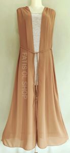 Cardigan kuntung serut bahu