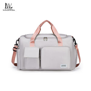 LouisWill Travel Bag Fitness Handbag Yoga Sports Bag Waterproof Weekender Bags Sport Bag Yoga Shoulder Bag Traveling Bag Fitness Bag Gym Totes for Men Women