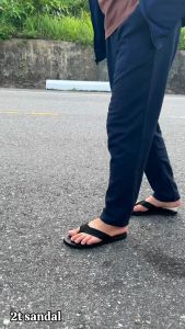 Dép lê kẹp ngón màu Đen dành cho nam đơn giản dễ mangdễ phối