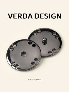 Nút Kim Loại Vida Cao Cấp Thời Trang Nút Cố Định Vô Hình Cho Quần Áo Len Nút Mẹ Và Con Phụ Kiện May Vá DIY