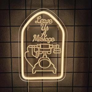 Đèn Neon Để Lại Lời Nhắn Trang Trí Tường Đèn Trang Trí Cho Tiệm Làm Đẹp Spa Khách Sạn Tiệm Làm Tóc Tiệc Cưới Lễ Chào Đón
