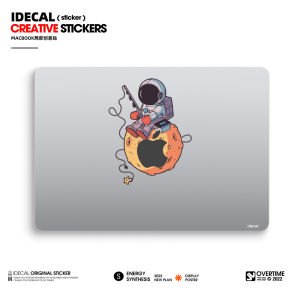 Primary Color Workshop Suitable for Apple Notebook Stickers MacBook Partial Stickers Pro15air13 Creative Stickers