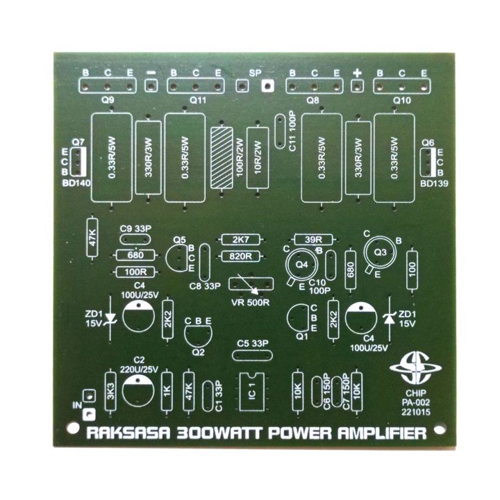 PCB Raksasa 300W Mono Power Amplifier Saturn PA 002 | Lazada Indonesia