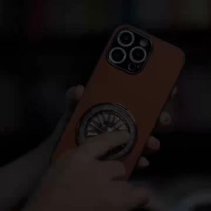 S26 Ultra Case for Samsung Galaxy S25 FE S21 S22 S23 S24 Plus Stand Skin Spinning Toy Bracket Business Holder Shockproof Cover