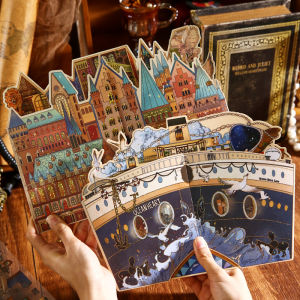 Mr.paper | Vintage Nautical Magic Scene DIY Stickers