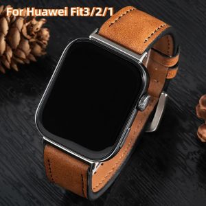 Leather Strap for Huawei Watch Fit 3 Band Smartwatch Replacement Sports Wristband Bracelet for Huawei Fit 2/1 Correa Accessories