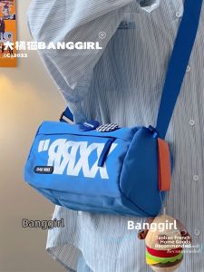 BANGGIRL | Clein Blue Trendy Casual Sport Crossbody Bag Large Capacity