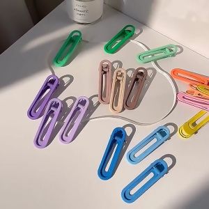 1ชุด 3ชิ้น กิฎยาวกวาดกิ๊บหนีบผม สีลูก ผู้หญิง ผมชอบ คลิป ผมหลับ