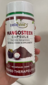 Bellevine Mangosteen Food Supplement 100 Capsules 500mg FDA APPROVED