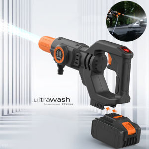 🔷ส่งด่วน🔷 เครื่องฉีดน้ำแรงดันสูงพกพา ที่ฉีดน้ำล้างรถ ล้างแอร์ แบบไร้สาย 6.5-22 bar
