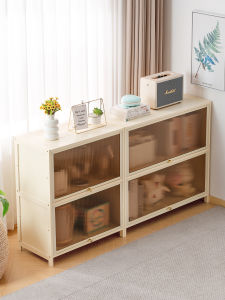 Modern Minimalist Window Seat Storage Cabinet Bookcase Bedroom Organizer Sunscreen Miscellaneous Goods Shelf Home Furniture