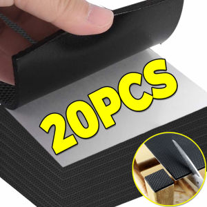 1/20PCS Felt Chair Leg Pads Cuttable Floor Protector Mats Bumper Damper Self Adhesive Table Legs Feet Protector Anti Slip Mat