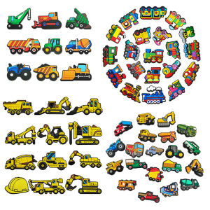 Miniso | 9-122PCS Hybrid Toy Car Series Shoes Charms DIY PVC Shoe Bag  Accessories For Wristband Pendant Decoration Kids Xmas  Gifts