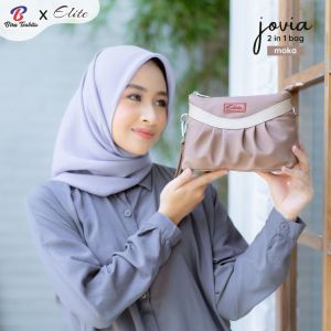 TAS SELEMPANG JOVIA BY ELITE X BIRU TSABITA