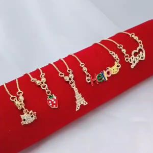 Kalung Koye Anak Aksesoris Fashion Awet Tahan Lama Anti Karat Cocok Untuk Harian