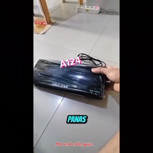 A124 MESIN LAMINATOR LAMINATING PRESS KERTAS PLASTIK PRES DOKUMEN ORI 100% PANAS DINGIN MAX UKURAN A4 F4 LAMINASI LISTRIK ELEKTRONIK ALAT PERALATAN KERTAS COPY FOTOCOPY MINI PORTABLE PEMANAS ABS POSTER FOTO KTP Mesin laminating ini digunakan untuk melami