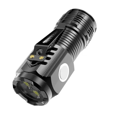 LED Senter Super terang XHP100 1000 Lumen Jarak jauh Waterproof Hight Fower Falslight