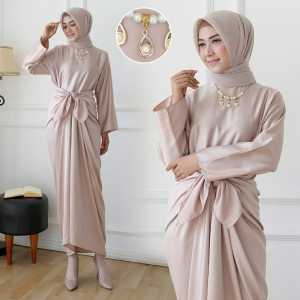 DRESS GAUN SATIN VELVET ALIYA NO KALUNG 29 warna terlengkap /BAJU KONDANGAN/GAUN PESTA