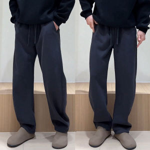 Quần Ống Rộng Thoải Mái Cho Nam Mùa Xuân Thu 2025 Quần Ống Đứng Rộng Rãi Đa Năng Thời Trang Giản Dị Thoải Mái